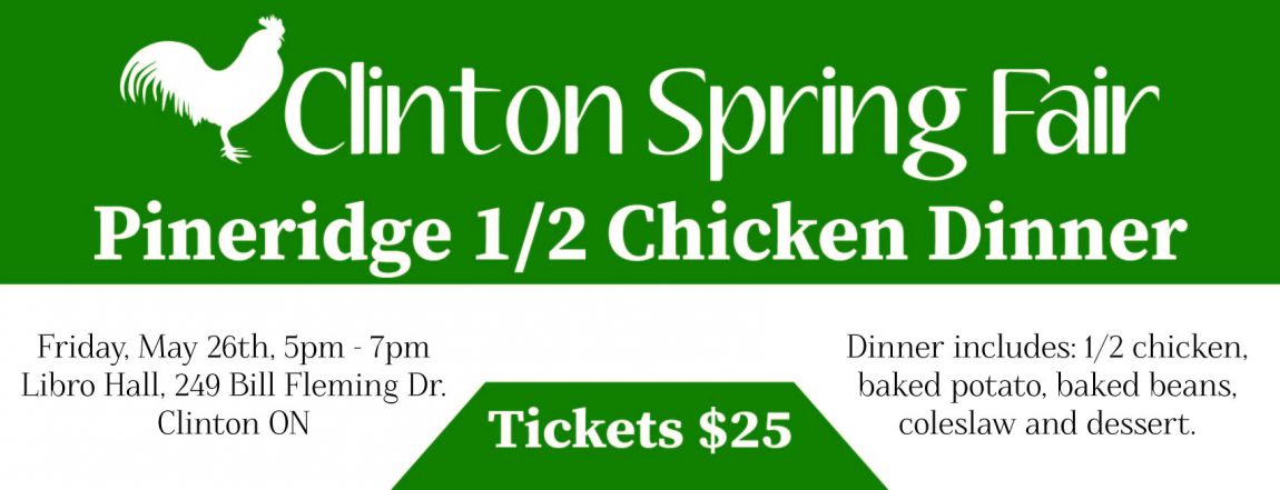 Clinton Spring Fair 1/2 Chicken DInner
