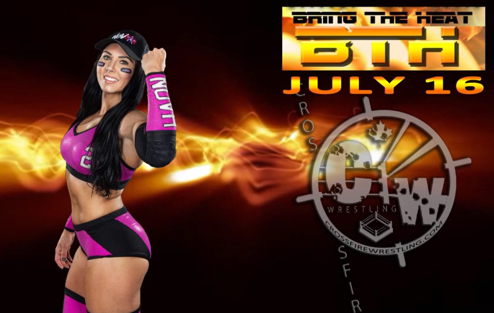 BRING THE HEAT 2023 BIN HAMIN World Heavyweight Champion TOSTER 
