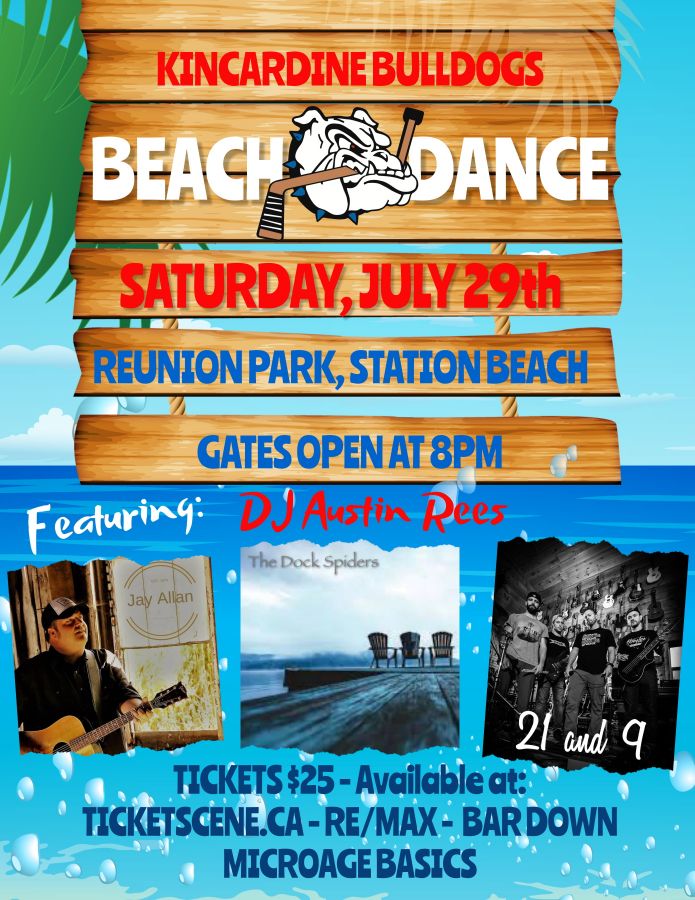 Kincardine Bulldogs Annual Beach Dance