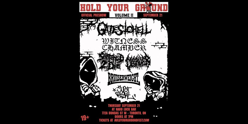 Hold Your Ground Fest Vol 2 - Pre-Show