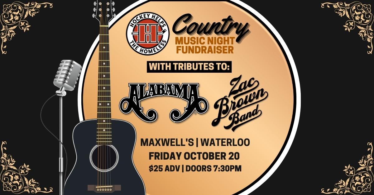 Alabama & Zac Brown Band Double Tribute Fundraiser