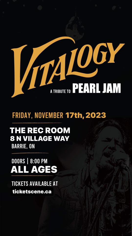 Vitalogy 1# Tribute band to Pearl Jam