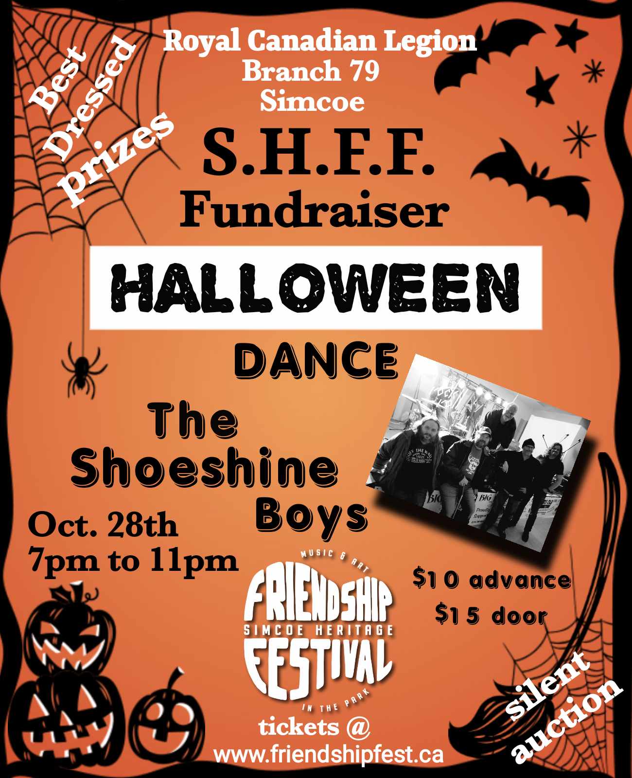 Friendship Fest Halloween Dance FUNdraiser!