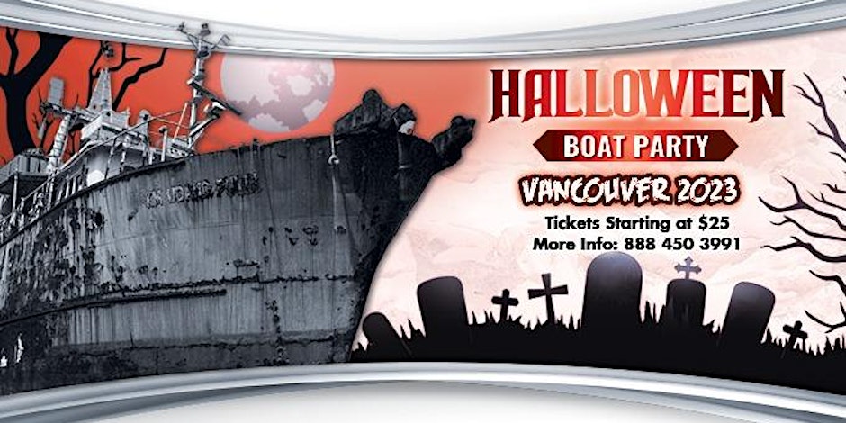 HALLOWEEN BOAT PARTY VANCOUVER 2023 | TWO DANCE FLOOR