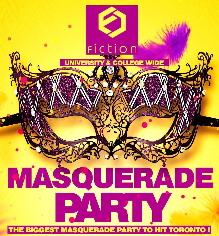 MASQUERADE PARTY @ FICTION NIGHTCLUB | FRIDAY OCT 20TH