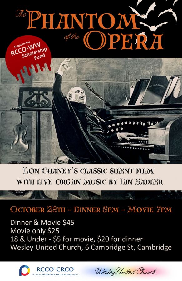 Lon Chaney's Classic Silent Film with live organ music by Ian Sadler