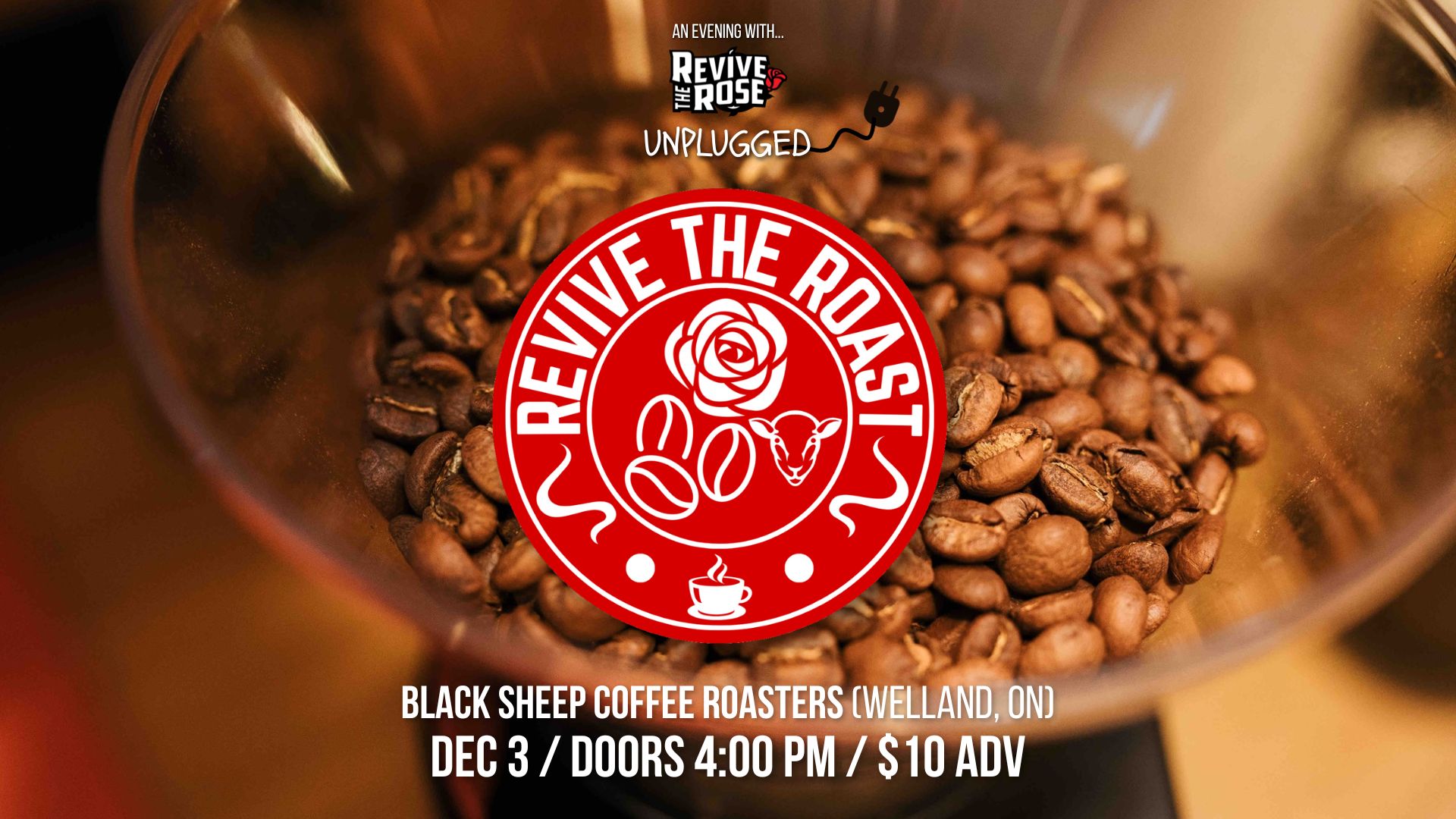 Revive the Roast Coffee Bean Release: Unplugged with Revive the