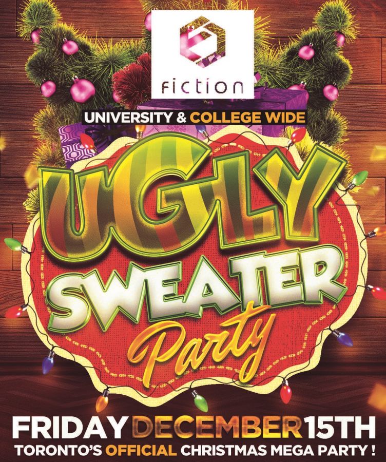 UGLY SWEATER PARTY @ FICTION NIGHTCLUB | FRIDAY DEC 15TH