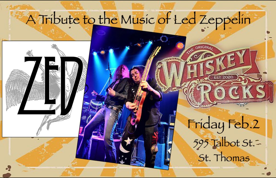 Zed - Led Zeppelin Tribute at The Whiskey Rocks