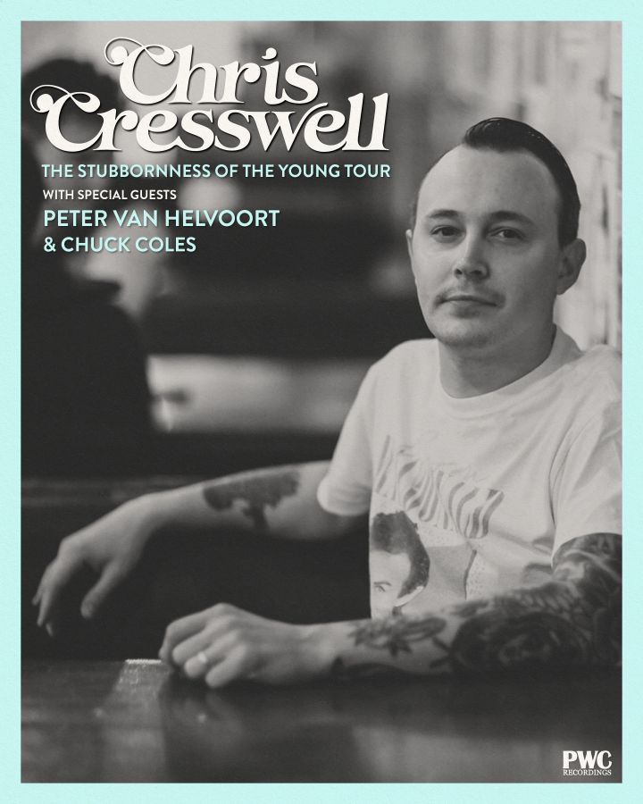 Chris Cresswell (The Flatliners, Hot Water Music) w/ Peter Van Helvoort (Teenage Kicks) & Chuck Coles (The Creepshow)