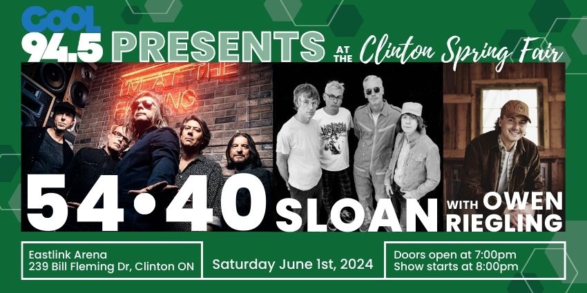 54-40 & Sloan Live presented by 94.5 Cool FM 