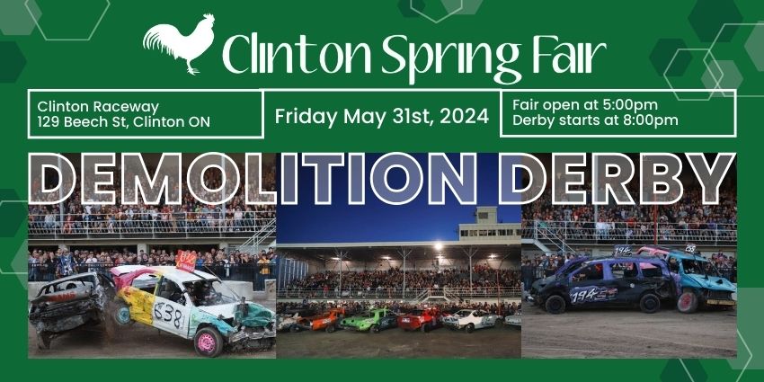 Clinton Spring Fair DEMOLITION DERBY