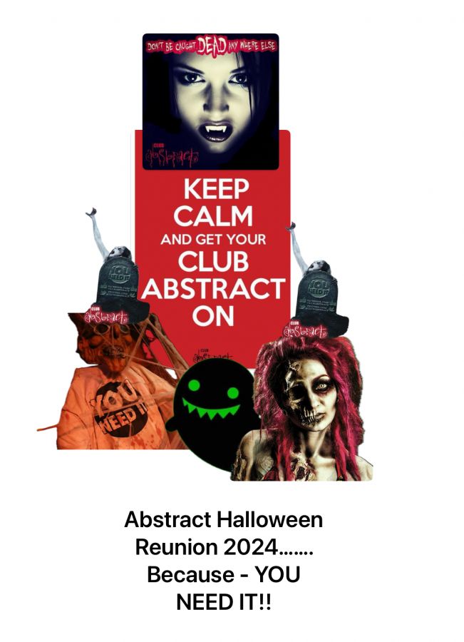 Abstract Halloween Reunion 2024 Because YOU NEED IT!!!!