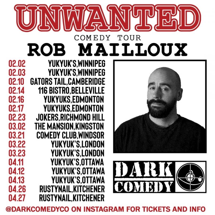 Rob Mailloux: Unwanted Tour (Comedy)