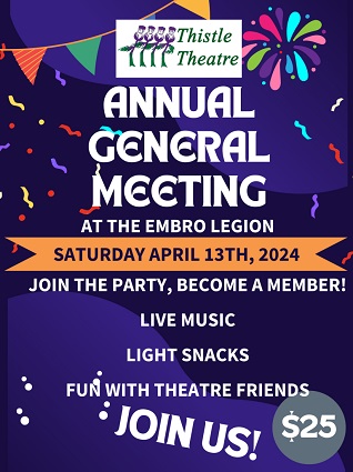 2024 Thistle Theatre Annual General Meeting