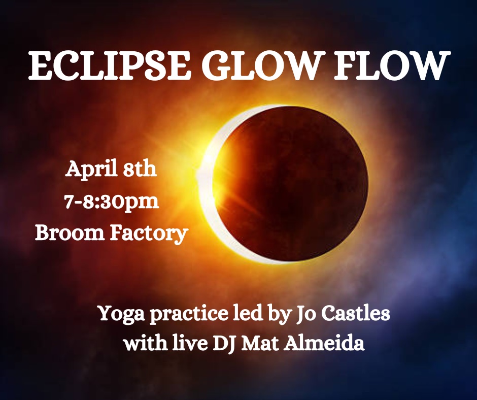 Eclipse Glow Flow - Yoga with Live DJ