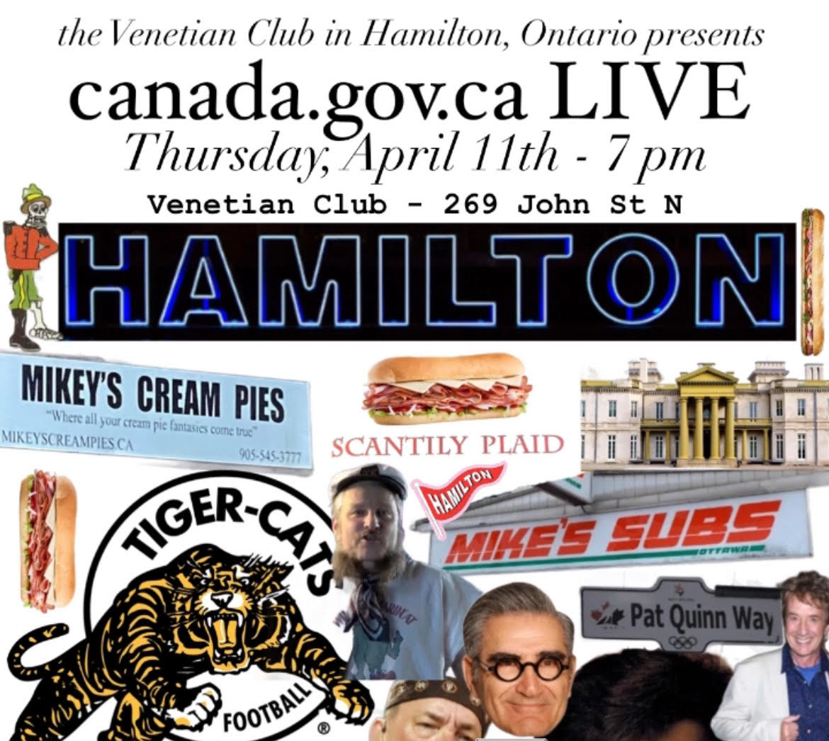 HAMILTON canada.gov.ca LIVE at The Venetian Club