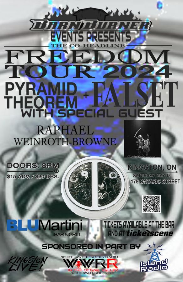 Barn Burner Events Presents Pyramid Theorem w/ Falset & Raphael Weinroth-Browne