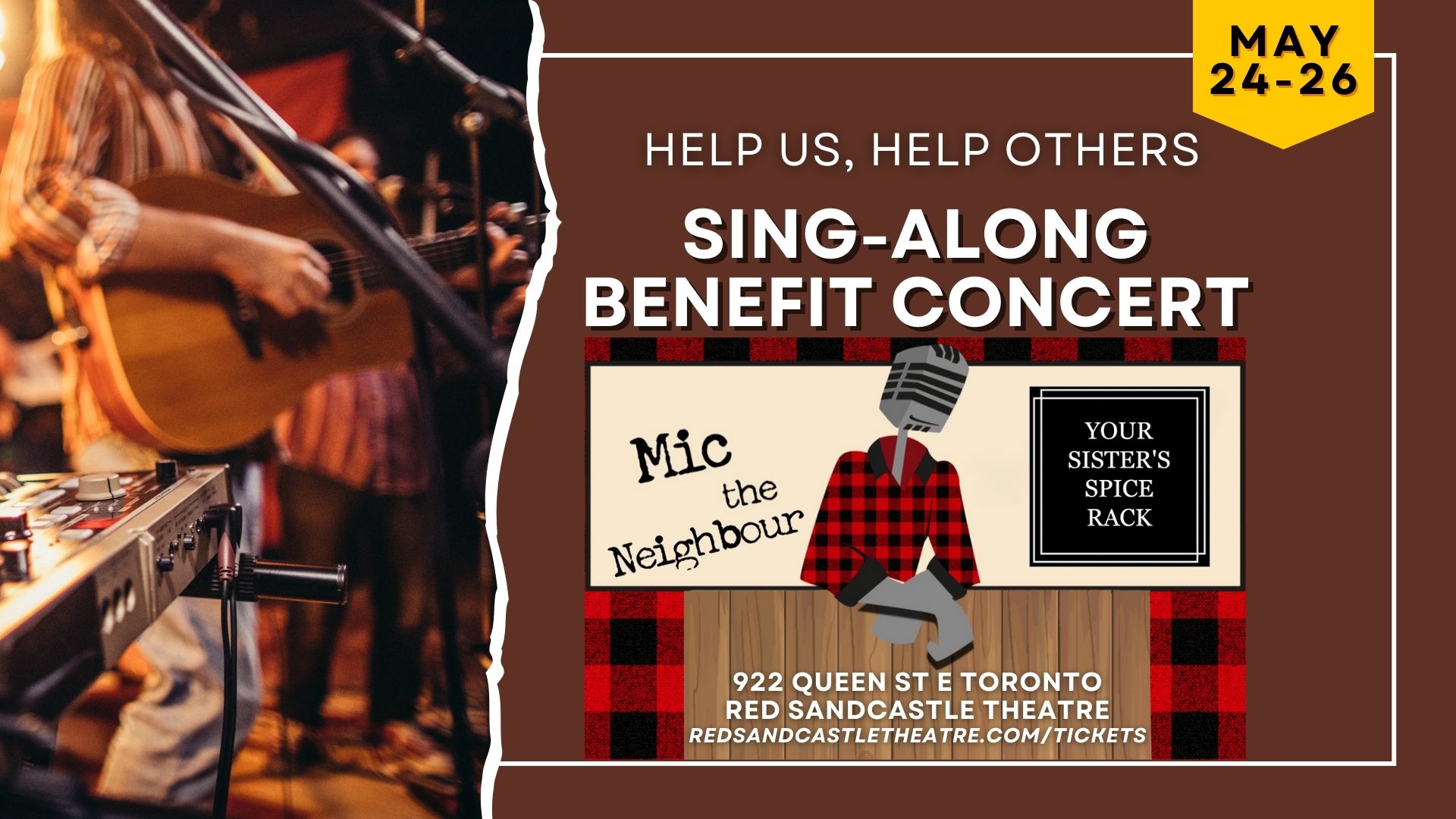 A Sing-Along Benefit Concert with Mic the Neighbour