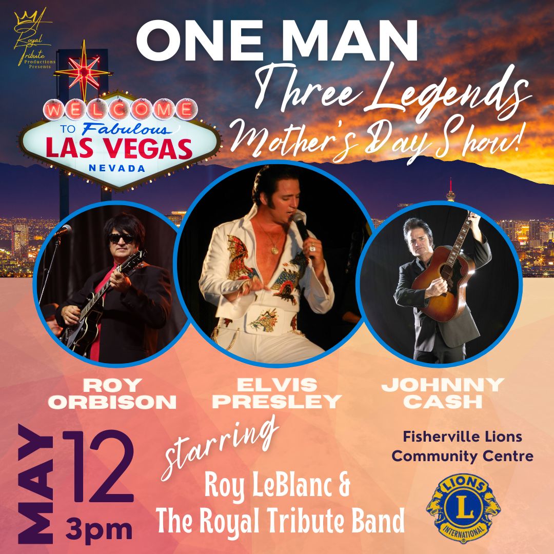 One Man, Three Legends Mother's Day Show ~ Fisherville