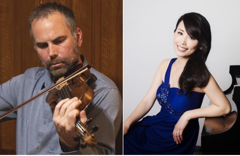 Adam Diderrich (violin), Lisa Tahara (piano)