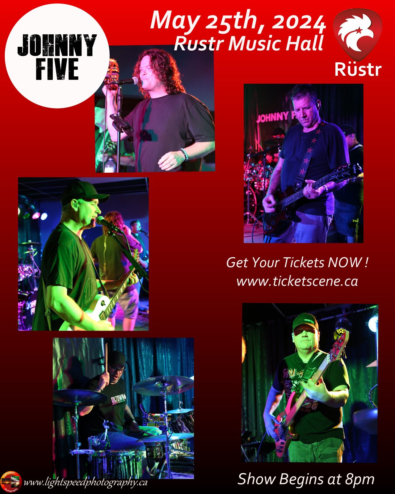 Johnny Five At R str Johnny Five Sarnia ON Live At Rustr Music Hall 