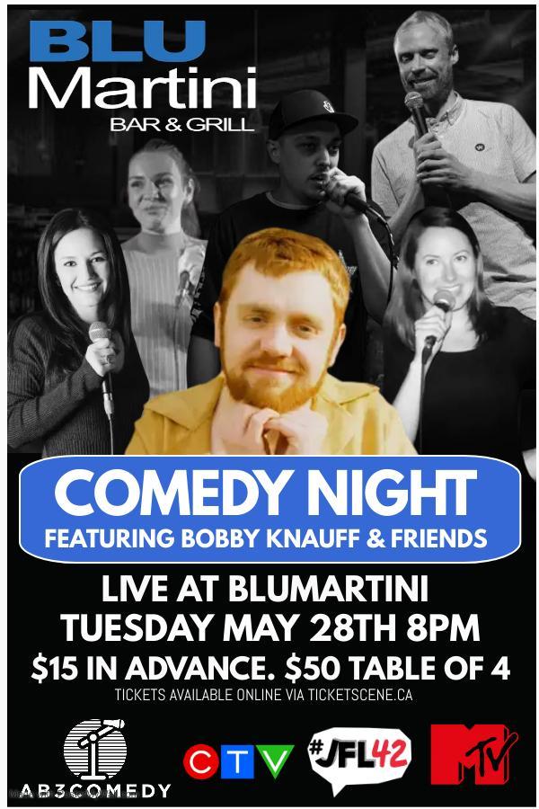 Comedy Night@BLUMartini Featuring Bobby Knauff