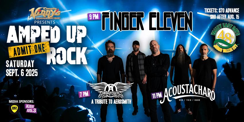 Valley East Days 2025 - Amped up Rock -Finger Eleven