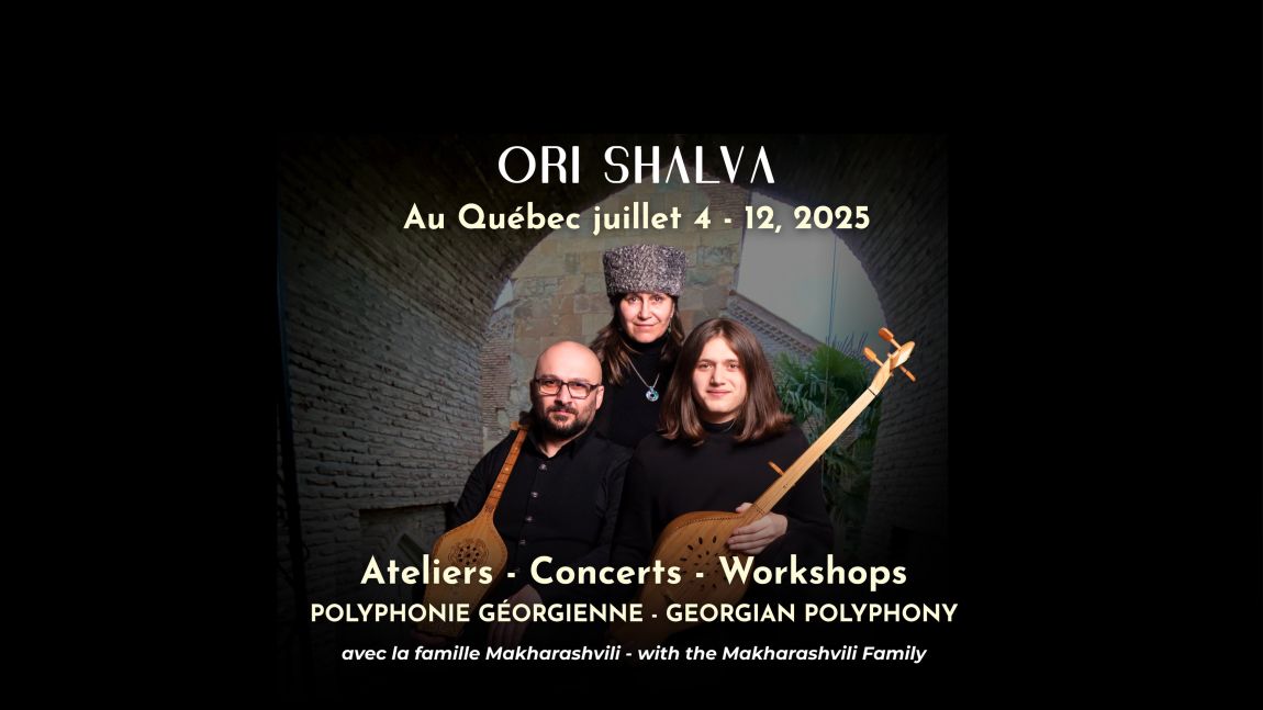 Atelier de chant ukrainien avec Andrea Kuzmich d'Ori Shalva à Waterville