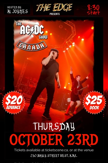 THE AC/DC SHOW CANADA (AC/DC Tribute)