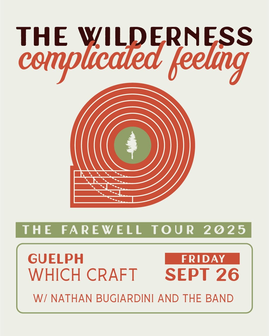 The Wilderness Live at Which Craft w/ Special Guests Nathan Bugiardini and the Band
