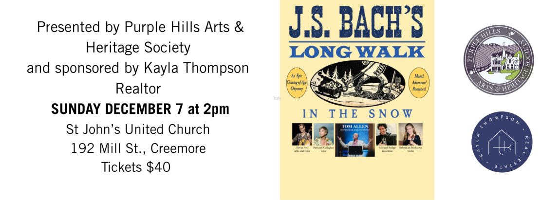 JS Bach's Long Walk in the Snow