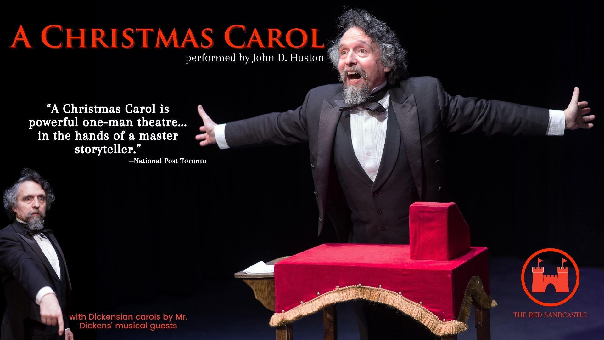 A Christmas Carol with John D. Huston