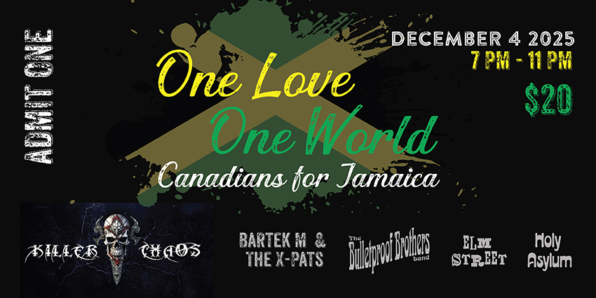 One Love One World Canadians for Jamaica