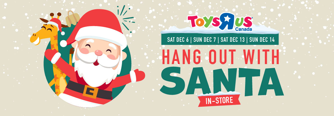 Hang out with Santa at Toys