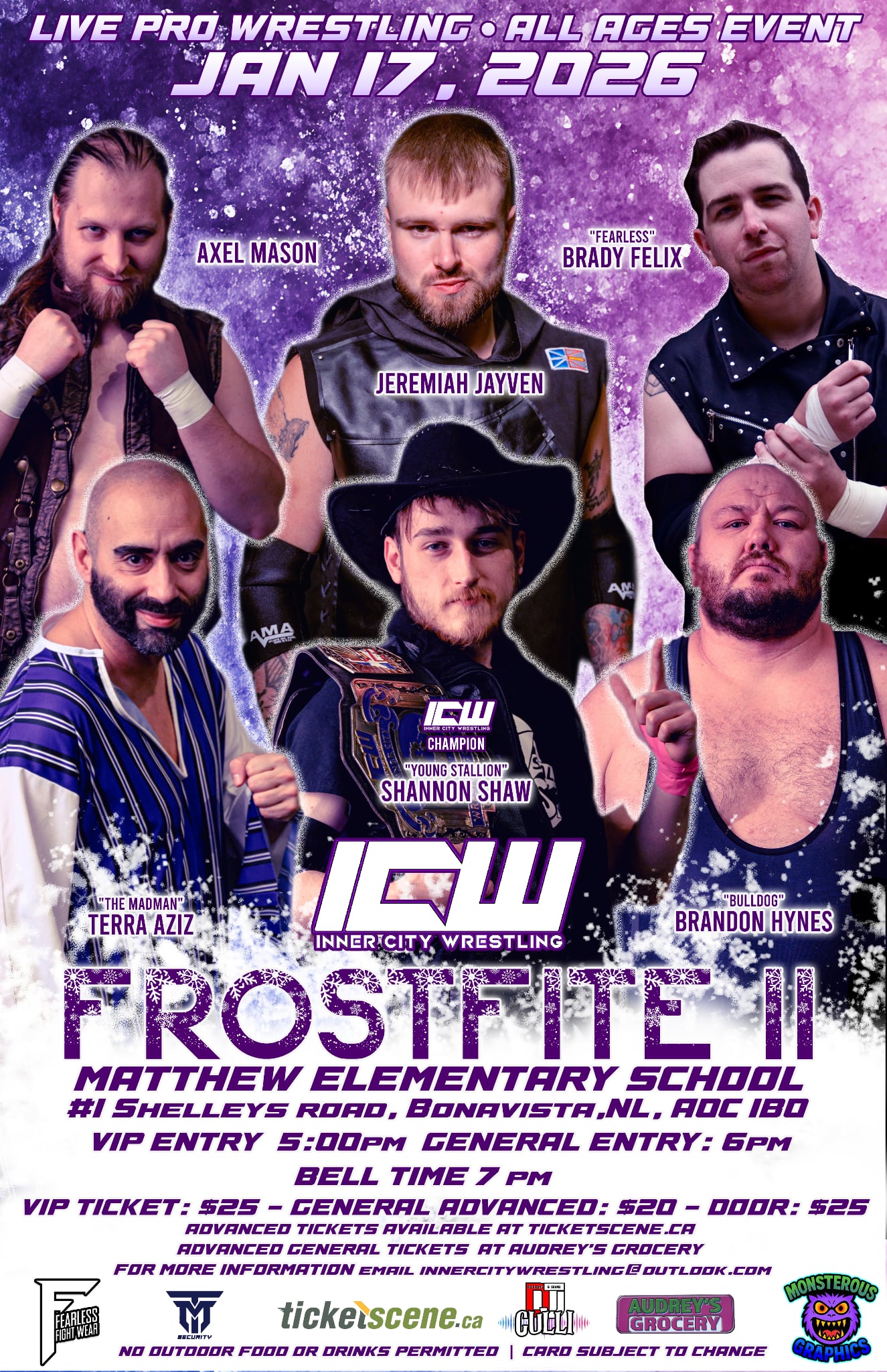 Inner City Wrestling presents: Frostfite II