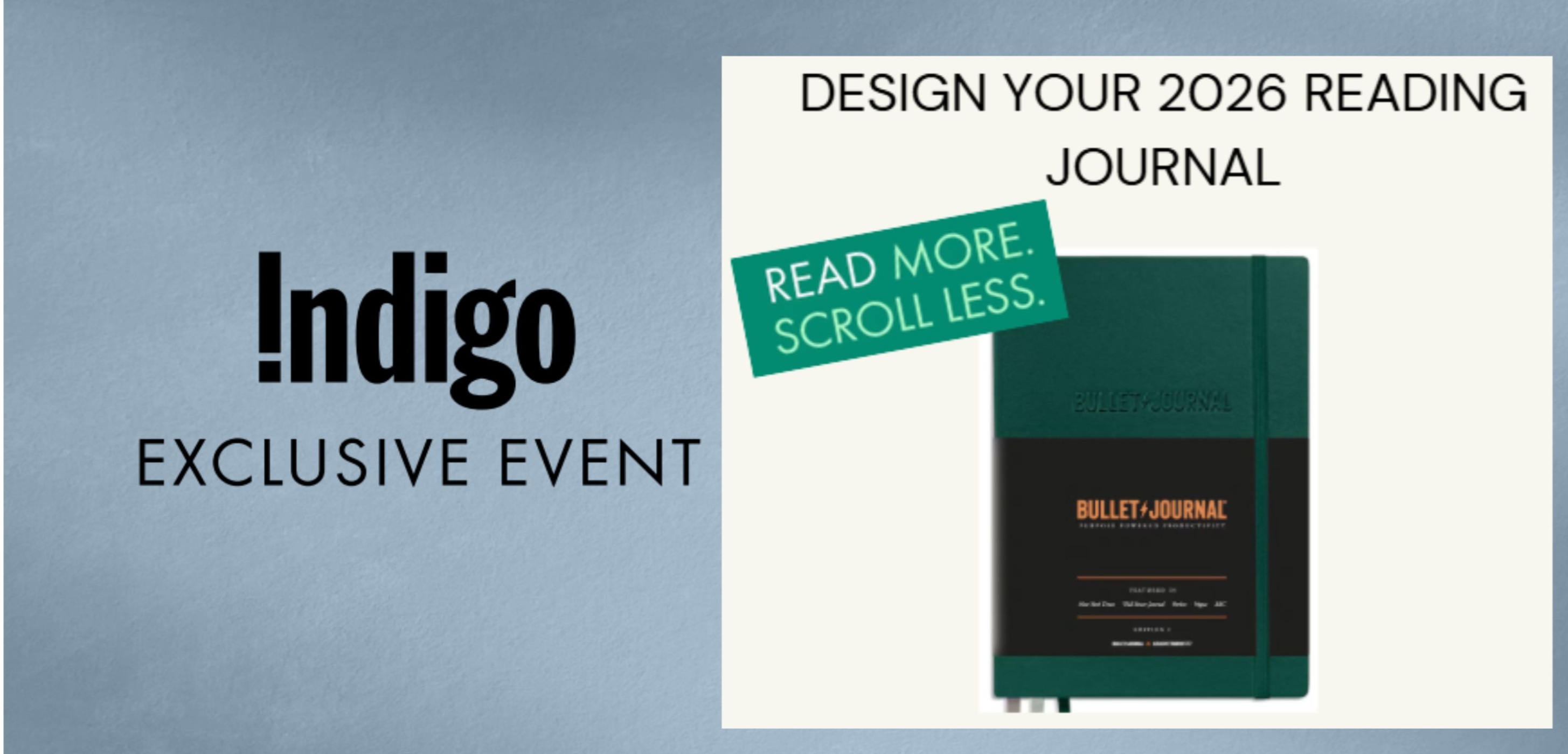 Design Your 2026 Reading Journal!