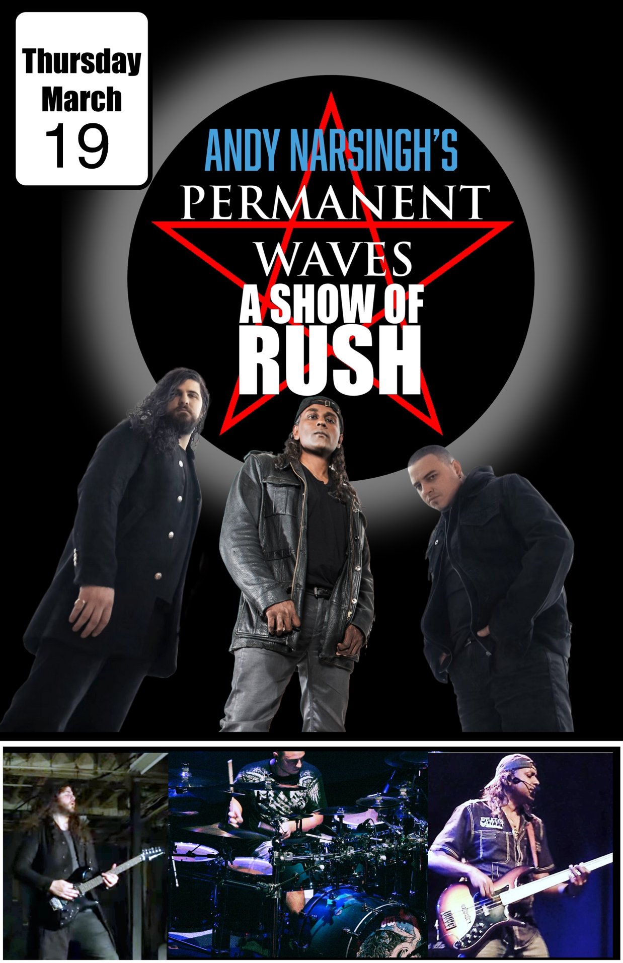 Permamant Waves A Show Of RUSH Live