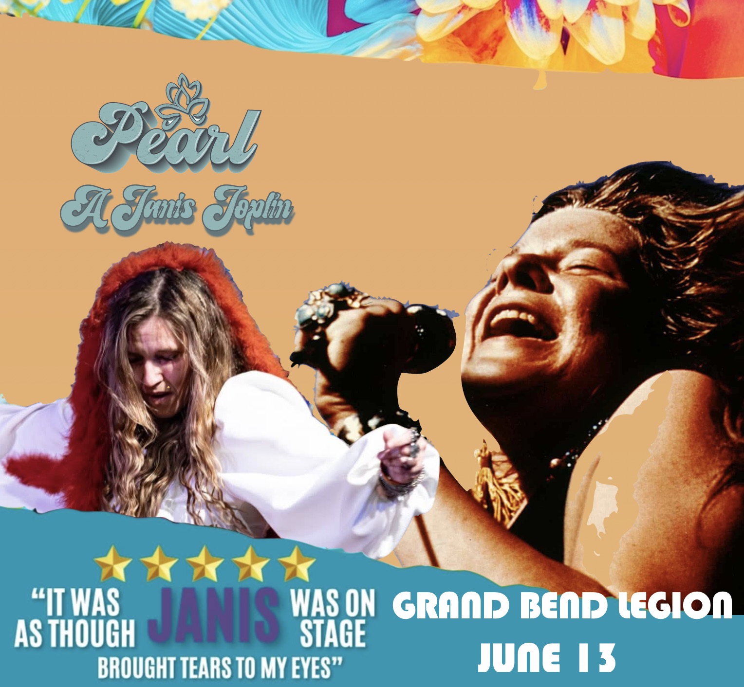 PEARL. A JANIS JOPLIN EXPERIENCE SUMMER SHOW IN GRAND BEND!