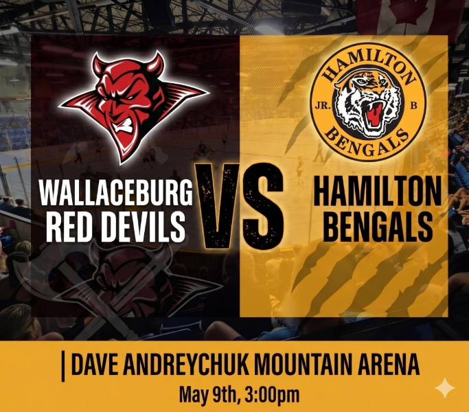 Hamilton Bengals vs. Wallaceburg Red Devils - Junior B