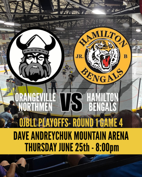 Playoffs- Game 4 - Hamilton Bengals vs. Orangeville Northmen
