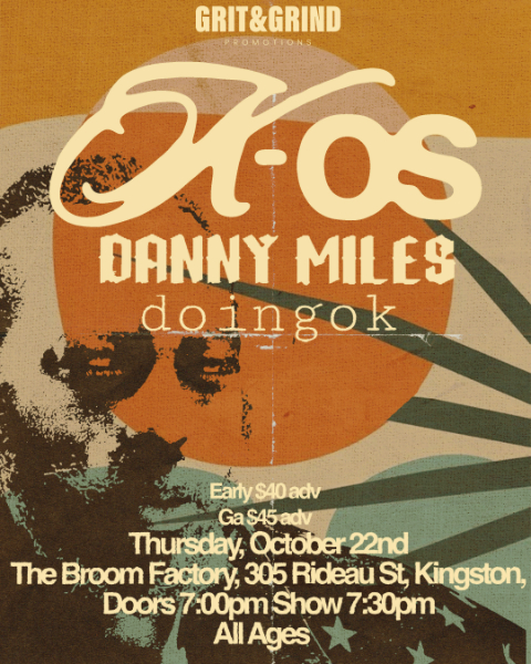 An Intimate Evening with the Legendary K-os Featuring Danny Miles of July Talk & Kingston's Own DoingOk