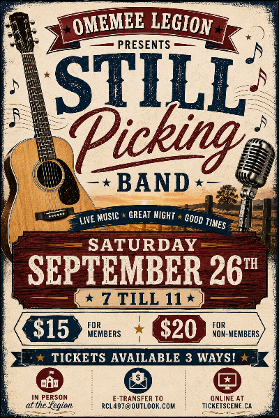Legion Dance with Still Picking Country Band!