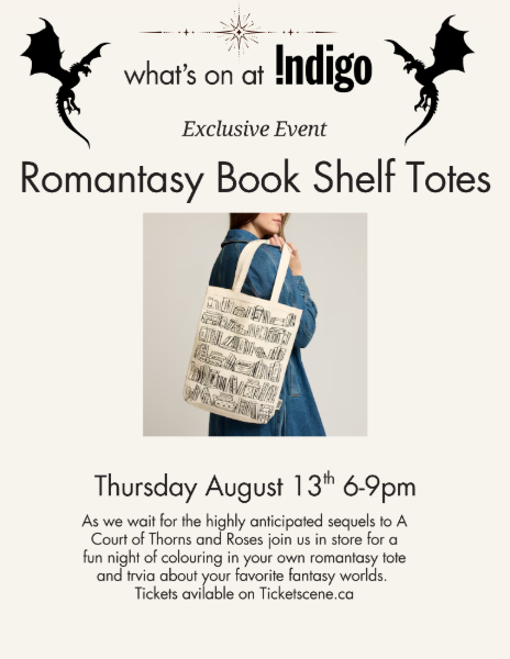 Romantasy Tote painting event