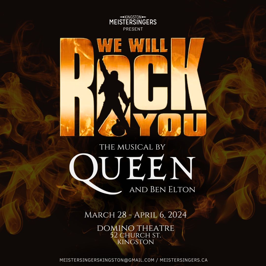 We Will Rock You! - Wednesday, April 3 (7:30pm) - $25 special!
